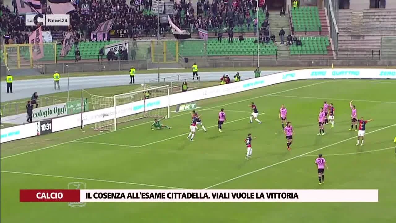 Il Cosenza all'esame Cittadella. Viali vuole la vittoria