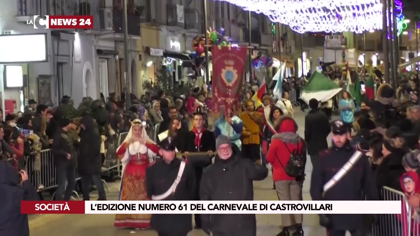 L’edizione numero 61 del carnevale di Castrovillari