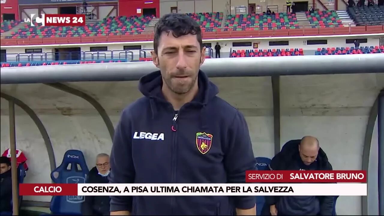 Cosenza, a Pisa ultima chiamata per la salvezza