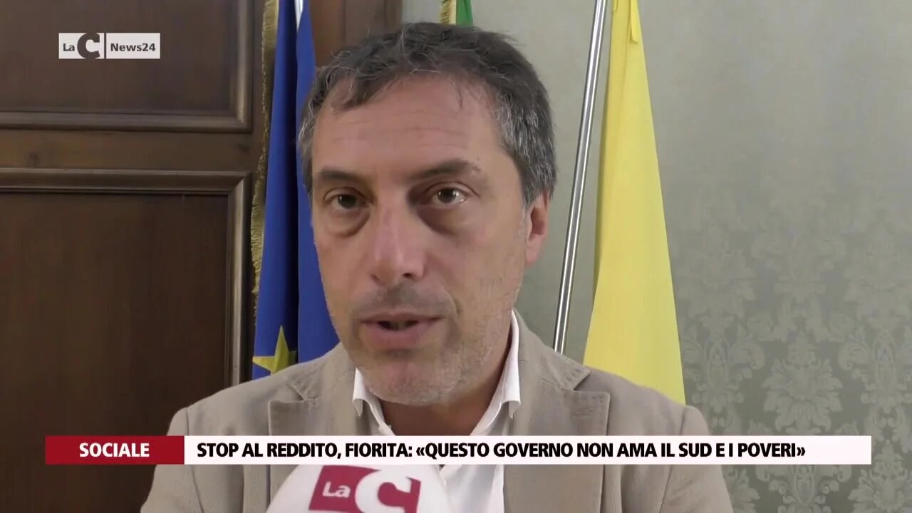 Stop al reddito, Fiorita: «Questo governo non ama il sud e i poveri»