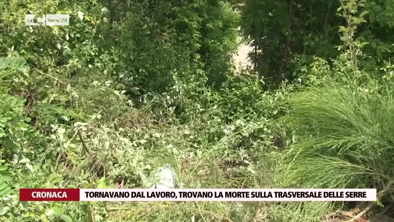 Tornavano dal lavoro, trovano la morte sulla trasversale delle serre