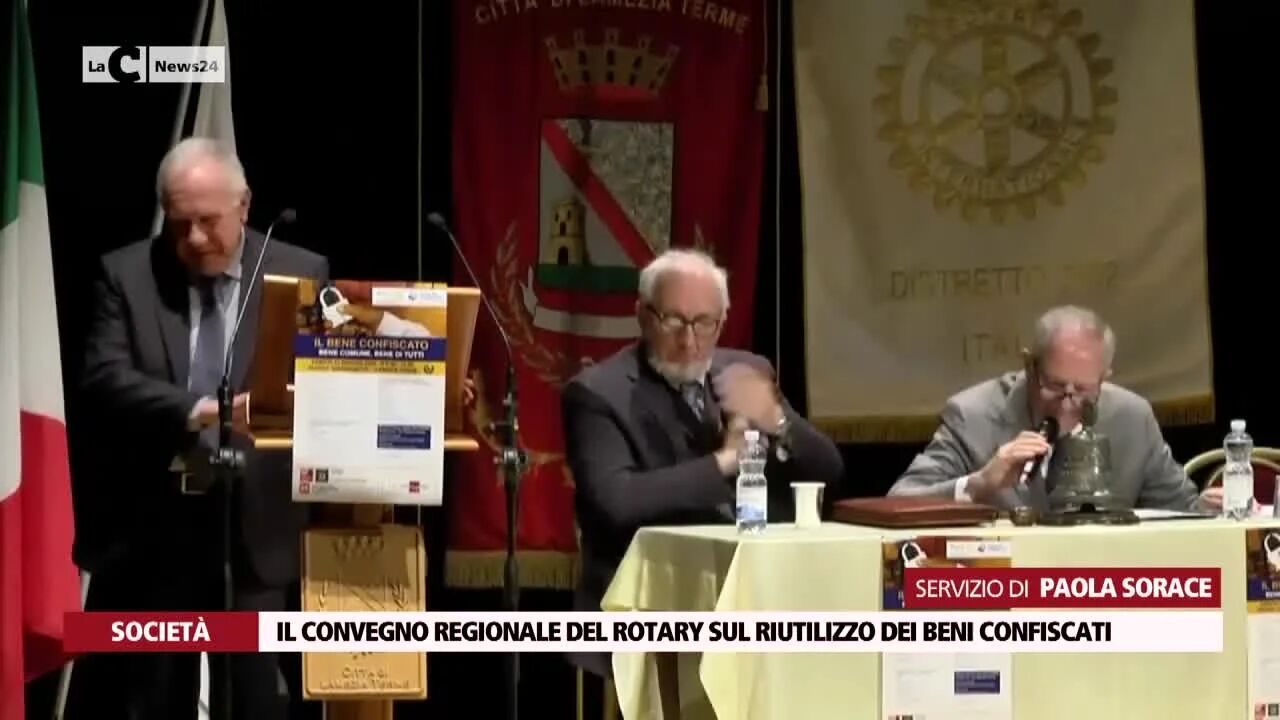 Il convegno regionale del Rotary sul riutilizzo dei beni confiscati
