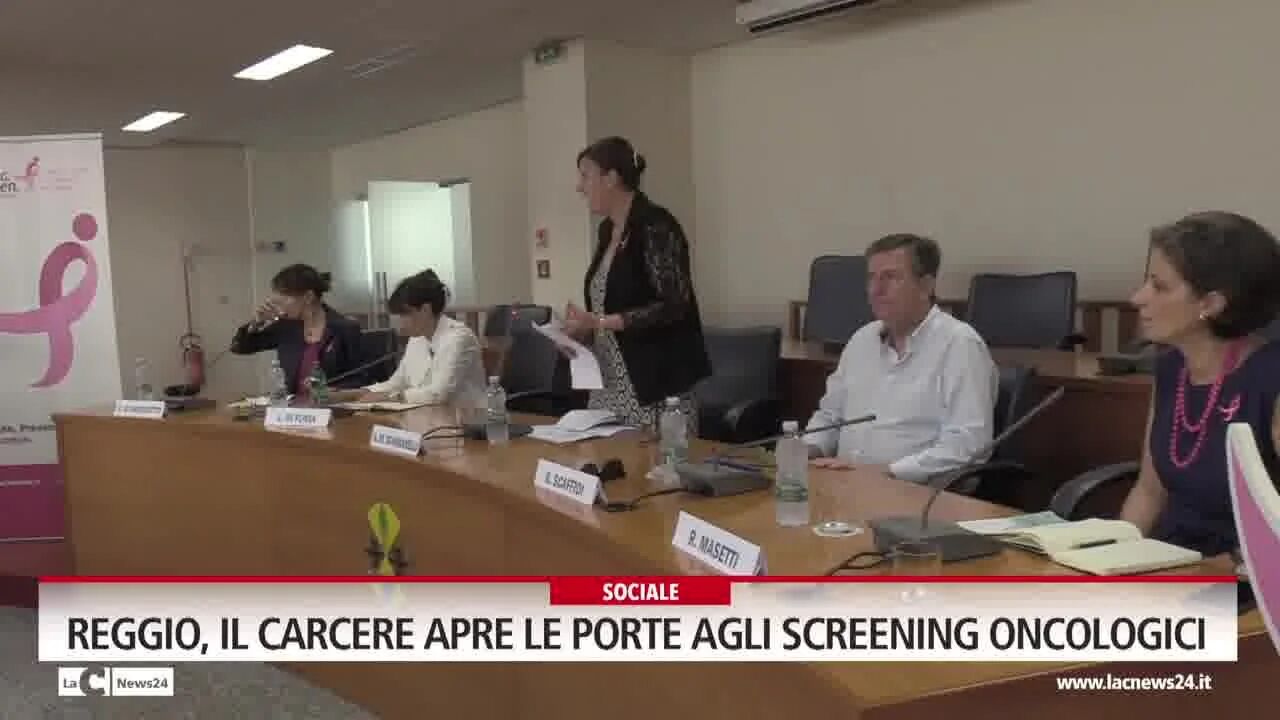 Reggio, il carcere apre le porte agli screening oncologici