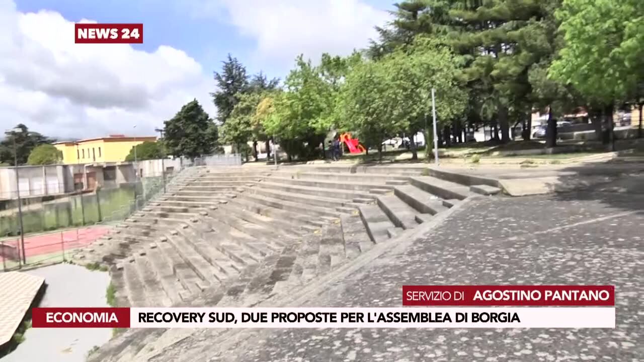 Recovery Sud, due proposte per l'assemblea di Borgia