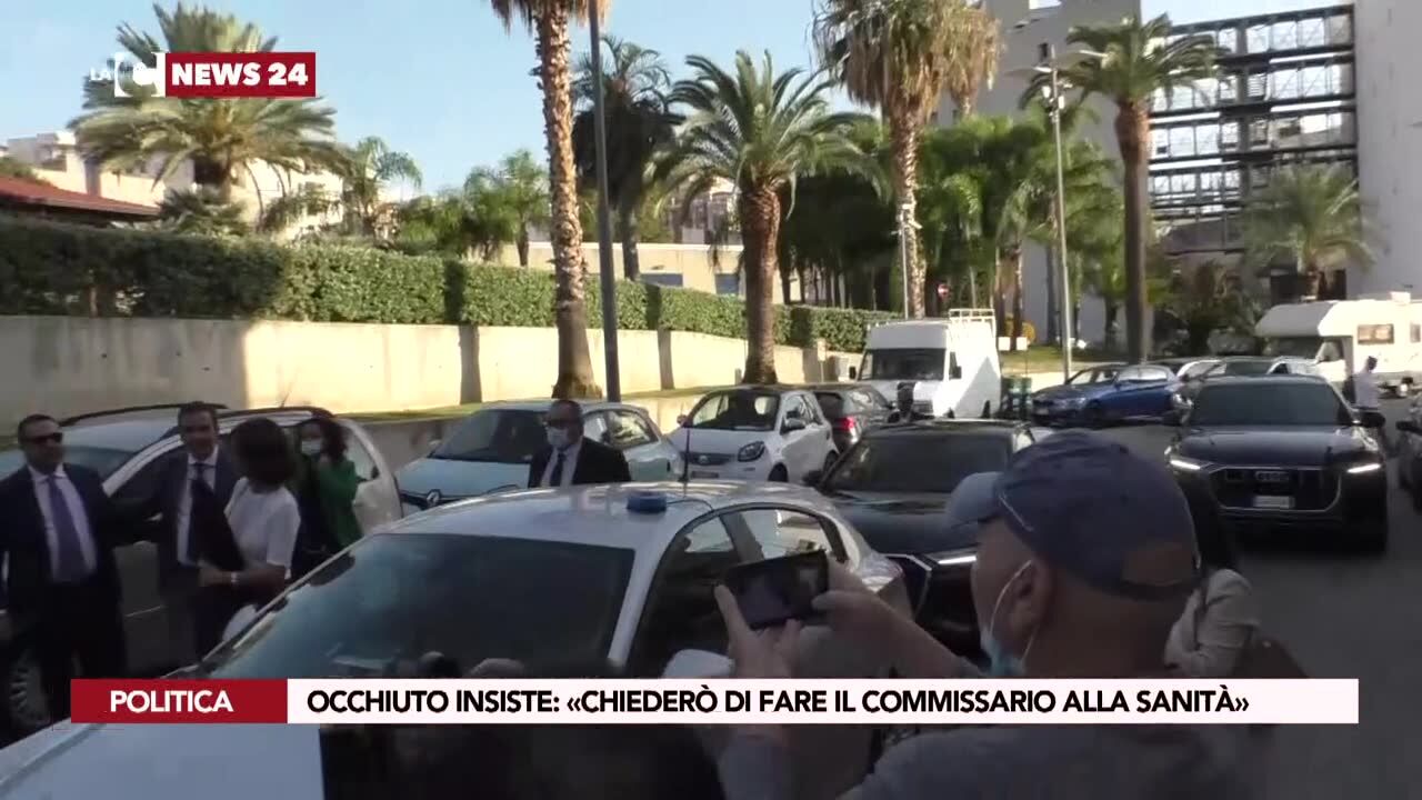 Occhiuto insiste «Chiederò di fare il commissario alla sanità»