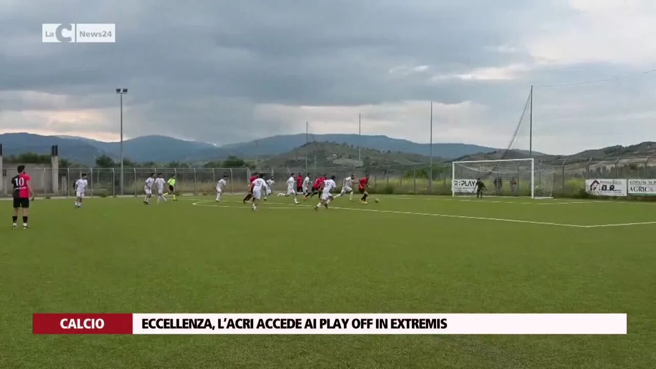 Eccellenza, l’Acri accede ai play off in extremis