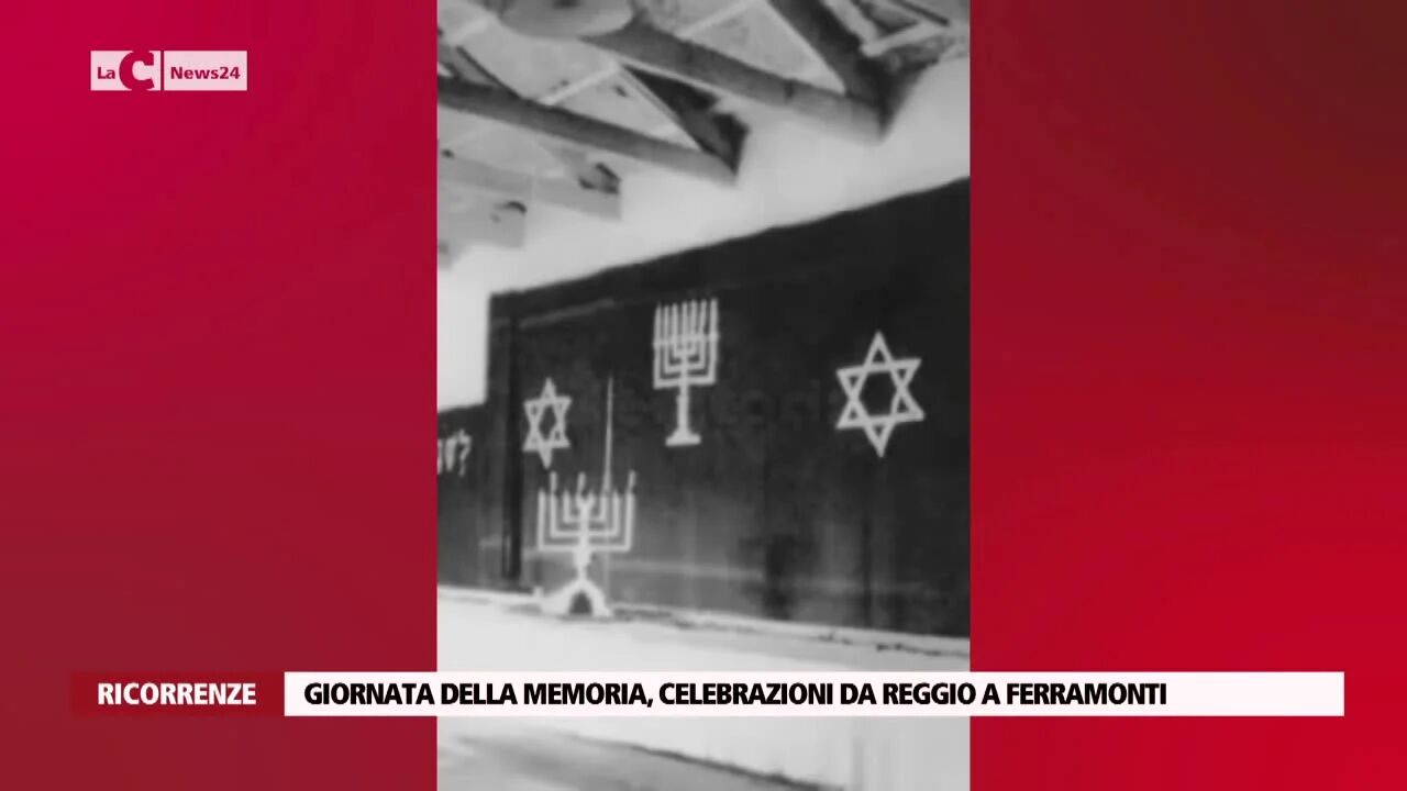 Giornata della memoria, celebrazioni da Reggio a Ferramonti