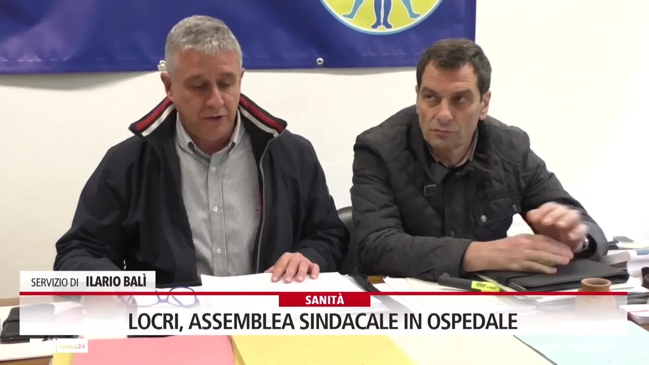 Locri, assemblea sindacale in ospedale