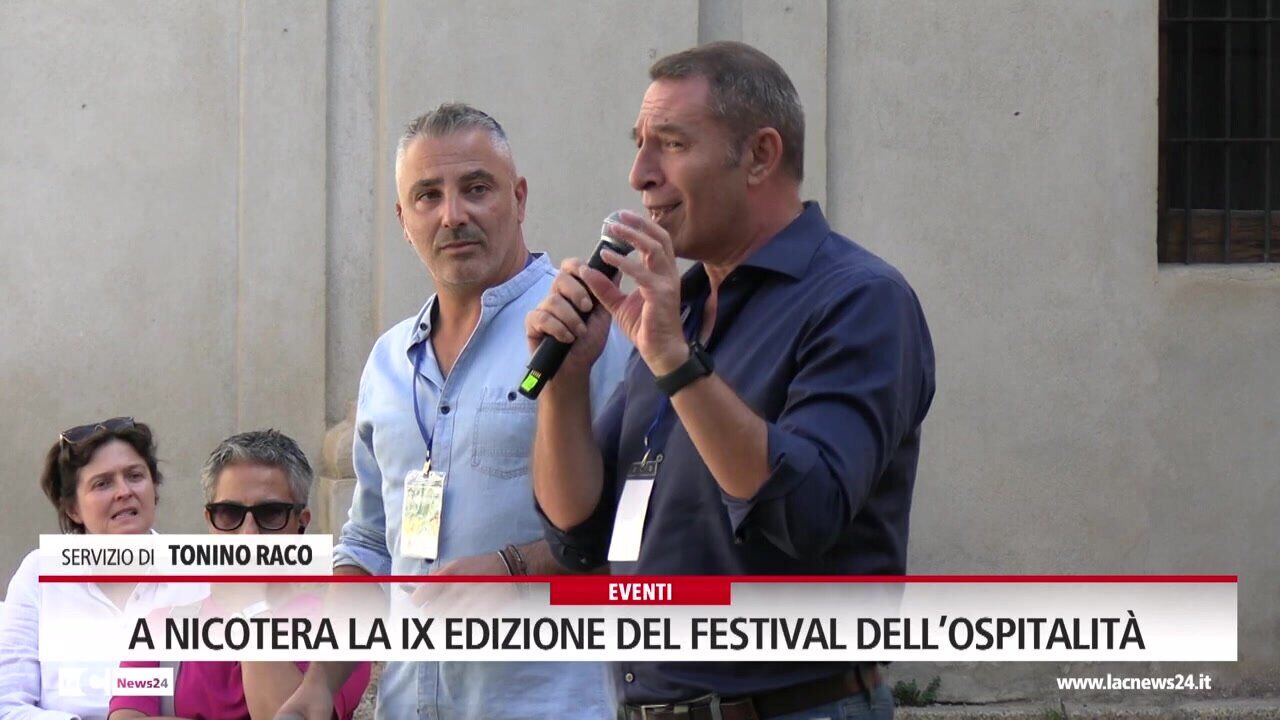 A Nicotera la IX edizione del festival dell’ospitalità