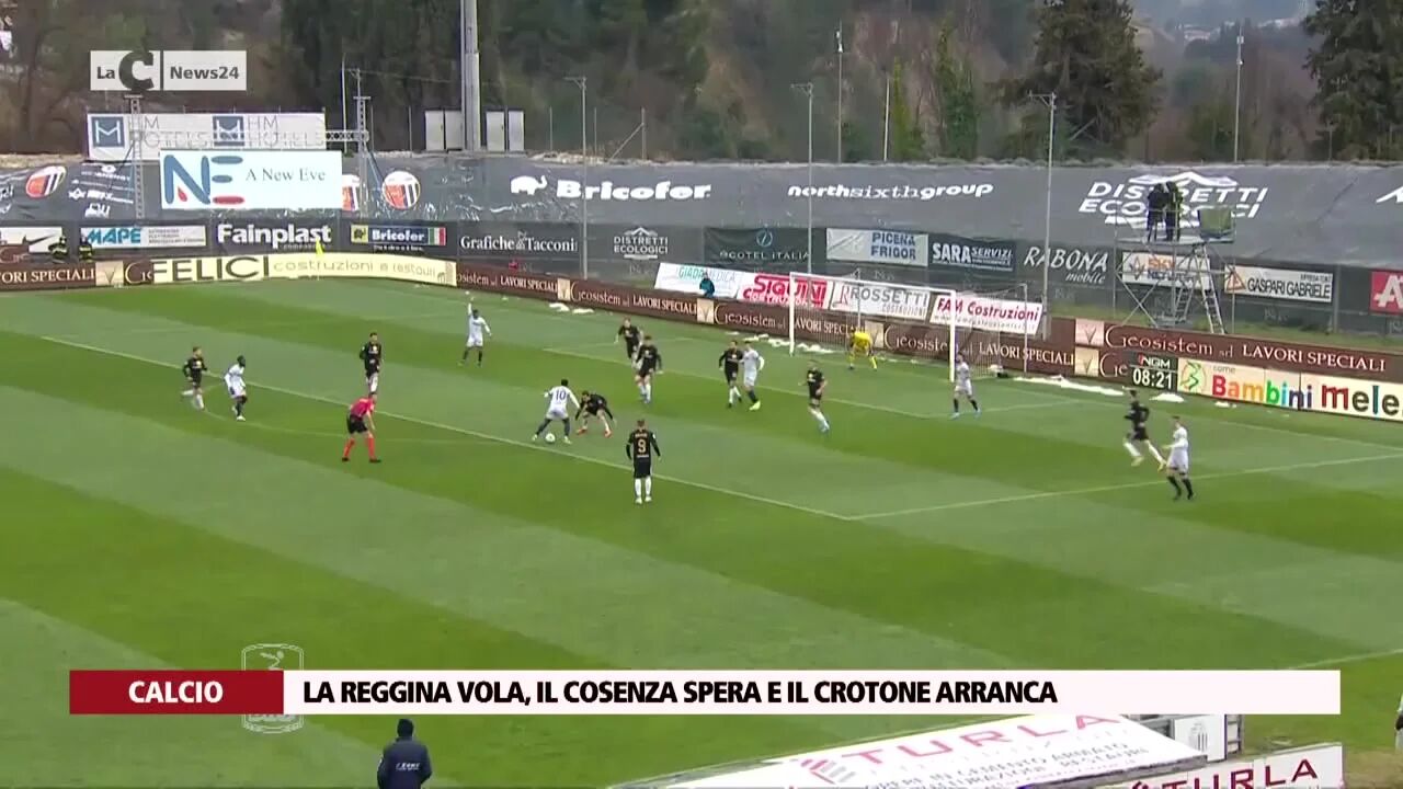 La Reggina vola, il Cosenza spera e il Crotone arranca
