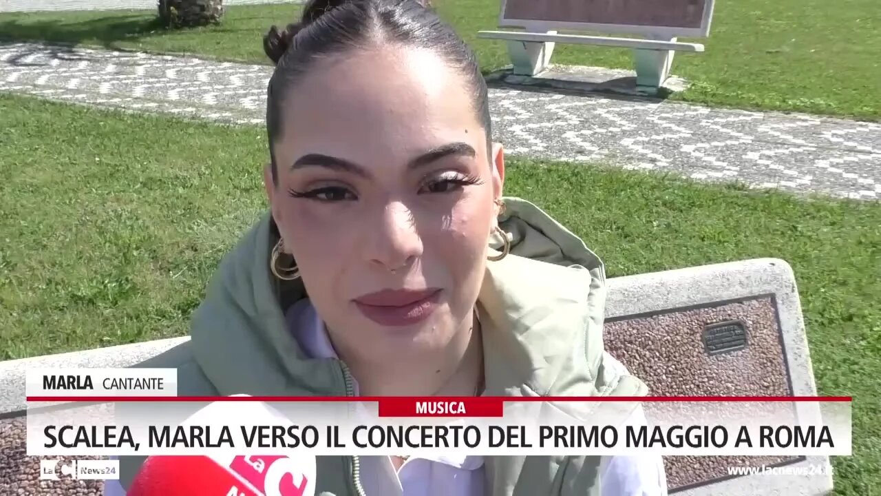 Scalea, Marla verso il concerto del primo maggio a Roma