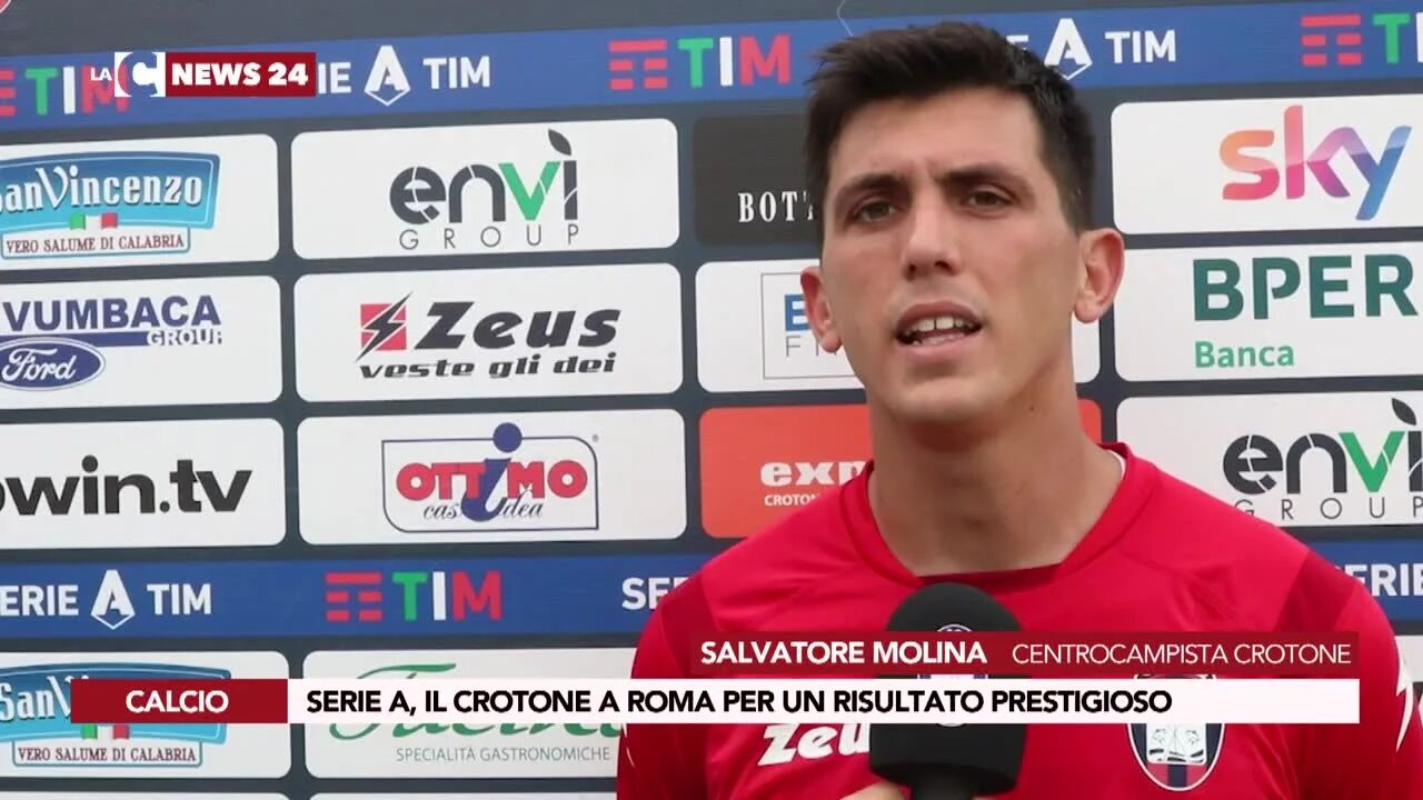 Serie A, il Crotone a Roma per un risultato prestigioso