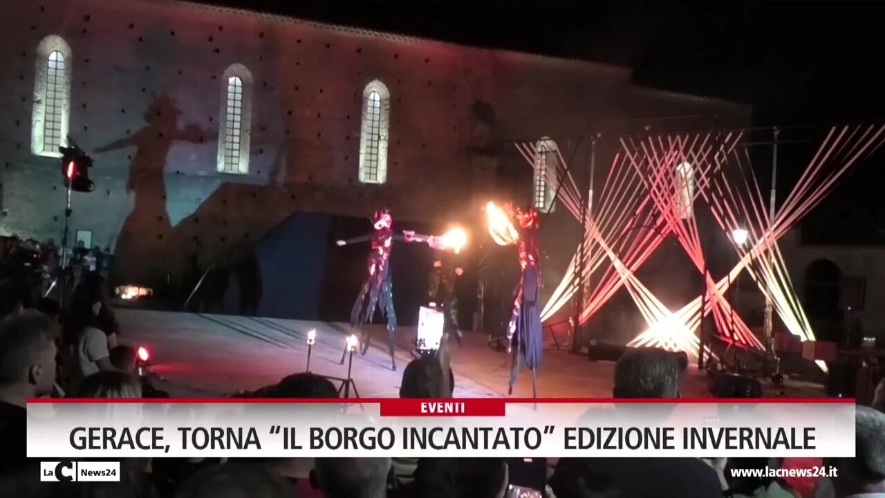 Gerace, torna “Il borgo incantato” edizione invernale