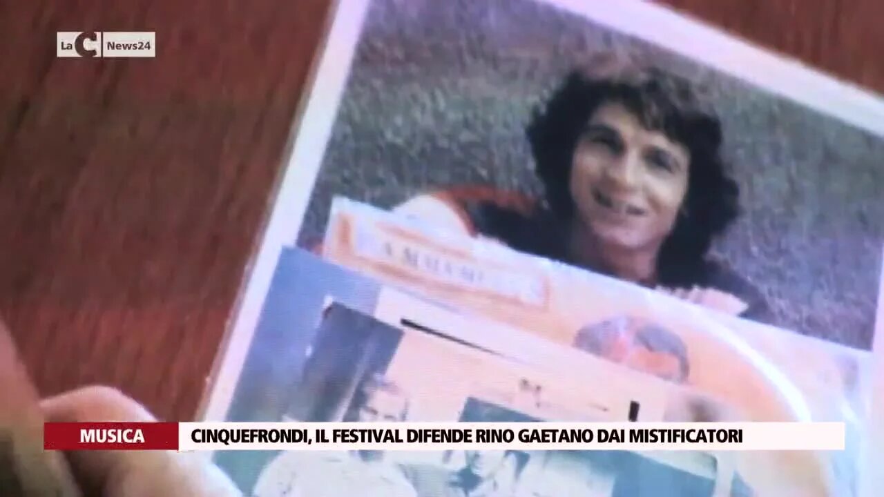 Cinquefrondi, il festival difende Rino Gaetano dai mistificatori