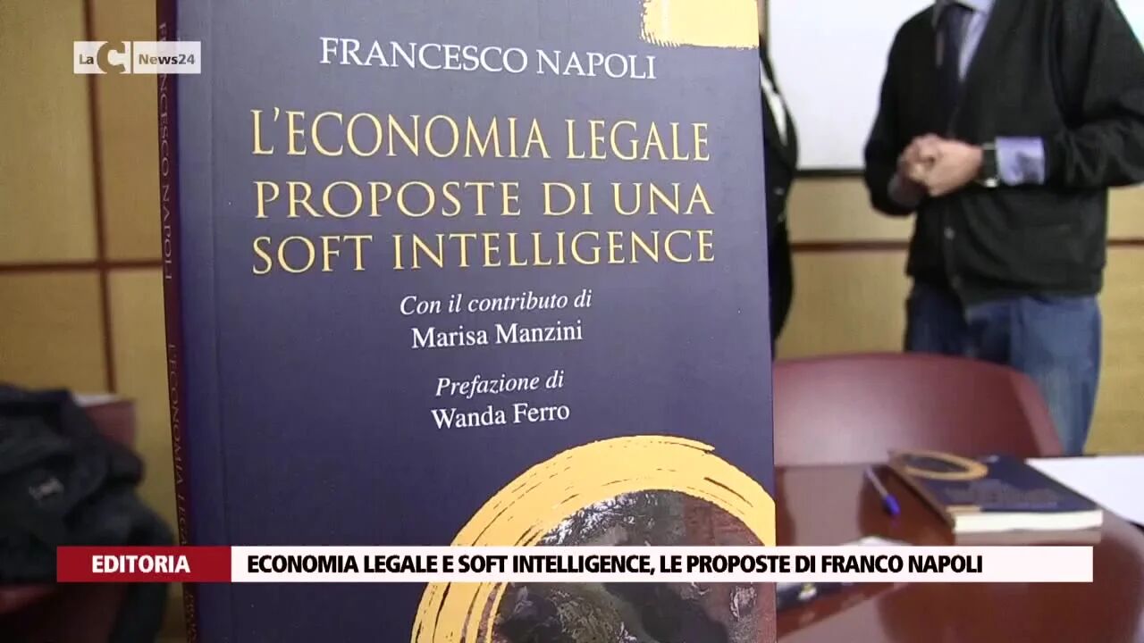 Economia legale e soft intelligence, le proposte di Franco Napoli