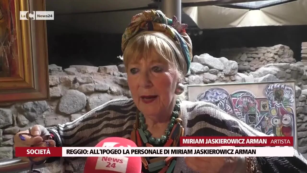 Reggio: all'Ipogeo la personale di Miriam Jaskierowicz Arman