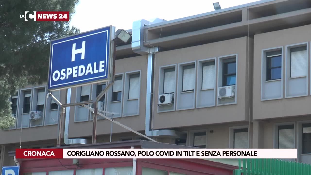 Corigliano Rossano, polo Covid in tilt e senza personale