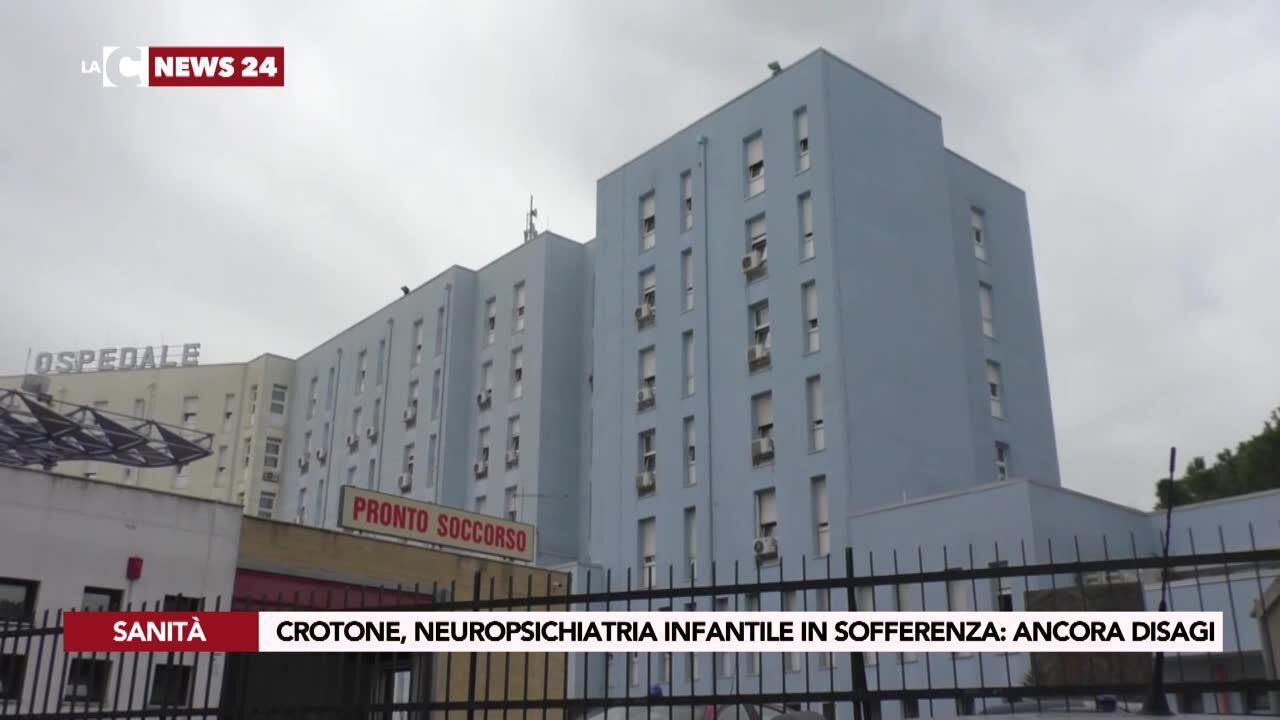 Crotone, neuropsichiatria infantile in sofferenza: ancora disagi