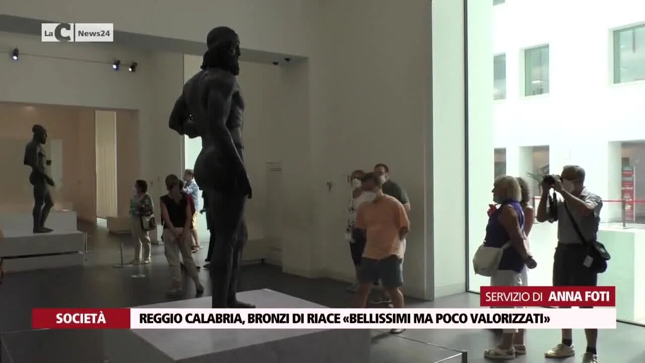 Reggio Calabria, Bronzi di Riace «bellissimi ma poco valorizzati»
