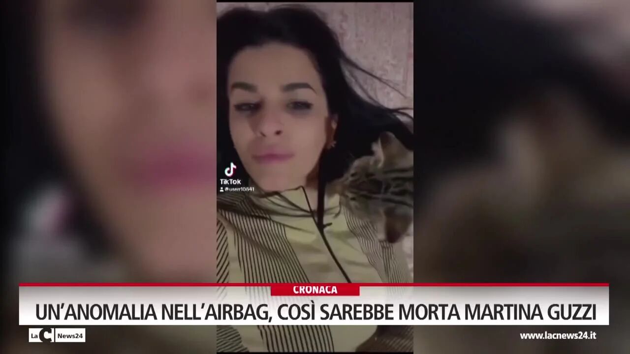 Un’anomalia nell’airbag, così sarebbe morta Martina Guzzi