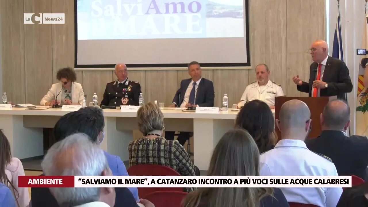SalviAmo il mare, a Catanzaro un confronto a più voci sullo stato delle acque in Calabria