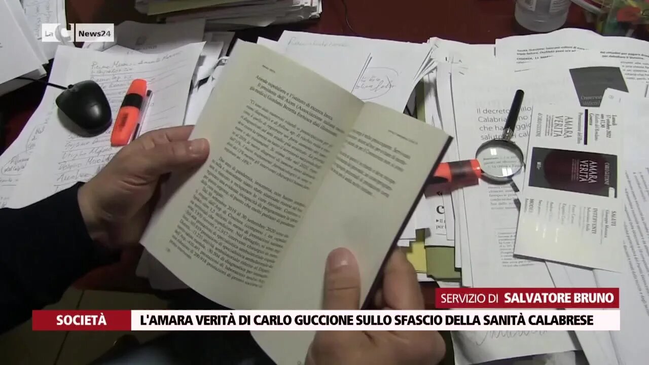 L'Amara Verità di Carlo Guccione sullo sfascio della sanità calabrese