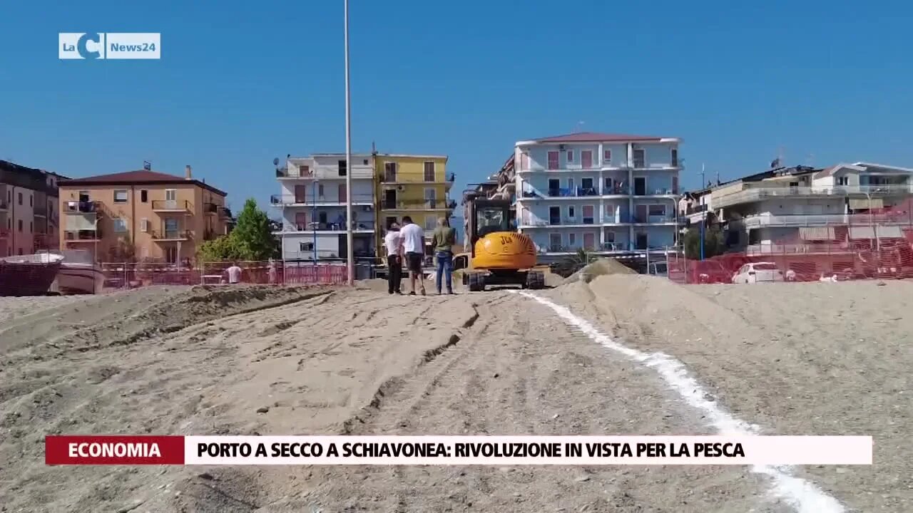 Porto a secco a Schiavonea: rivoluzione in vista per la pesca