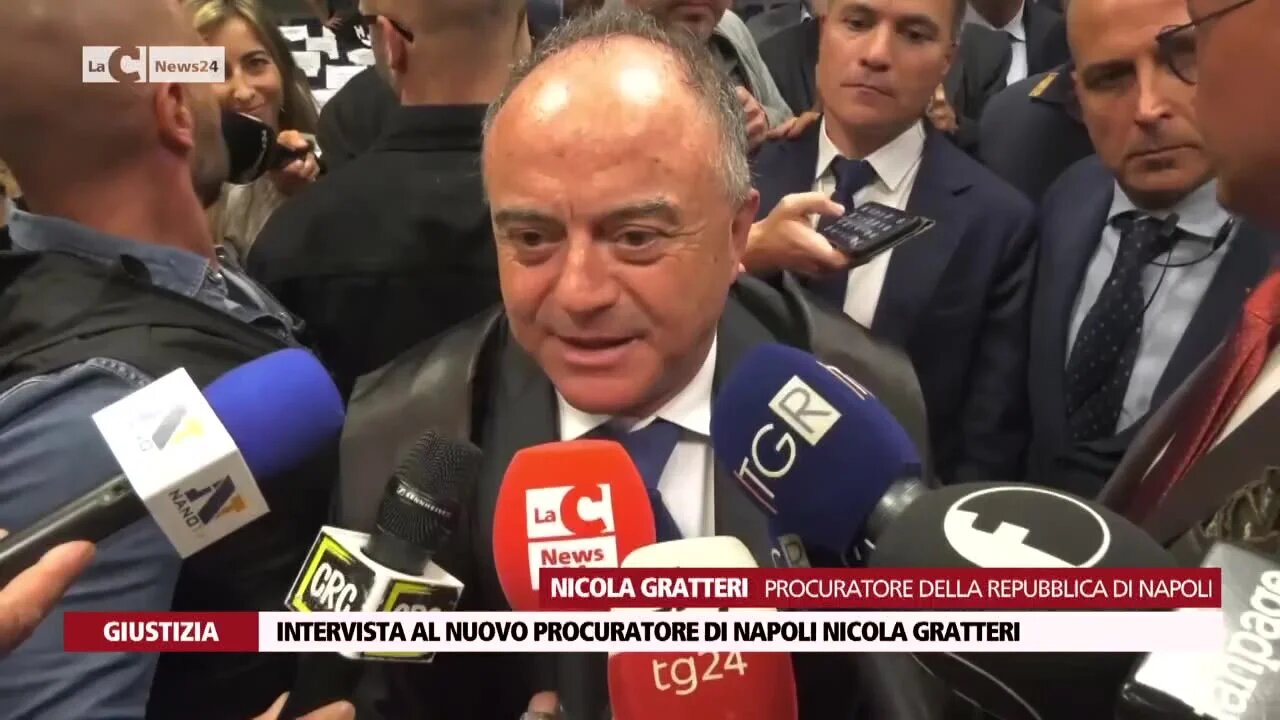 Intervista al nuovo Procuratore di Napoli Nicola Gratteri