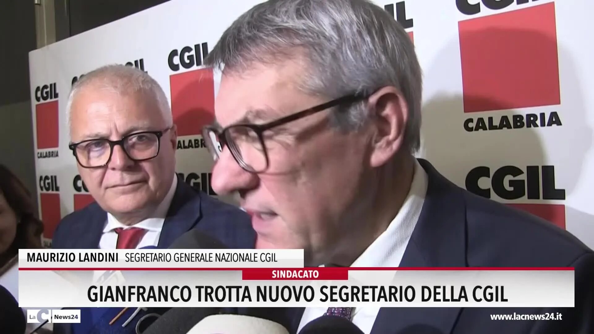 Gianfranco Trotta nuovo segretario della Cgil