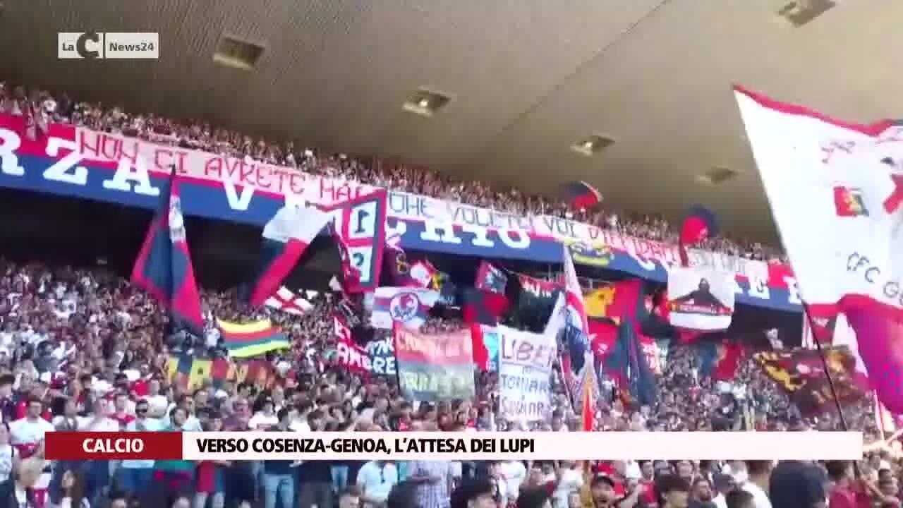 Verso Cosenza-Genoa, l’attesa dei lupi