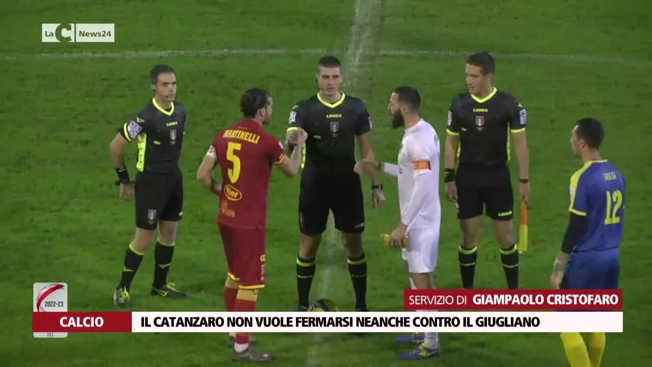 Il Catanzaro non vuole fermarsi neanche contro il Giugliano