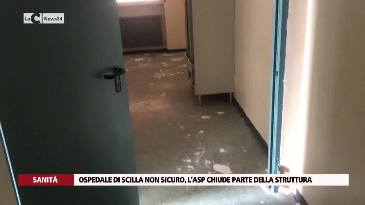 Ospedale di Scilla non sicuro, l’Asp chiude parte della struttura