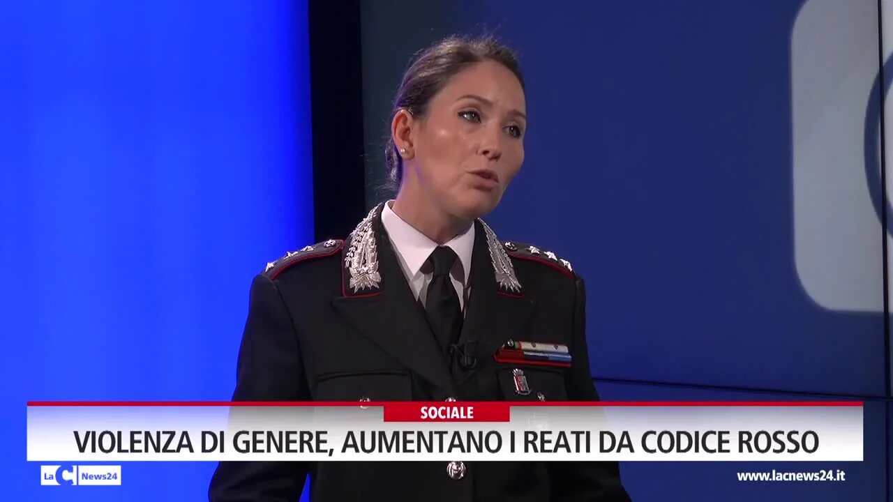 Violenza di genere, aumentano i reati da codice rosso