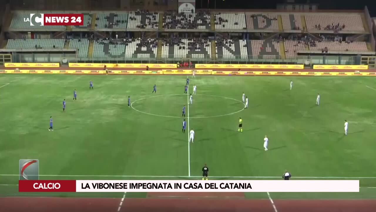 La Vibonese impegnata in casa del Catania