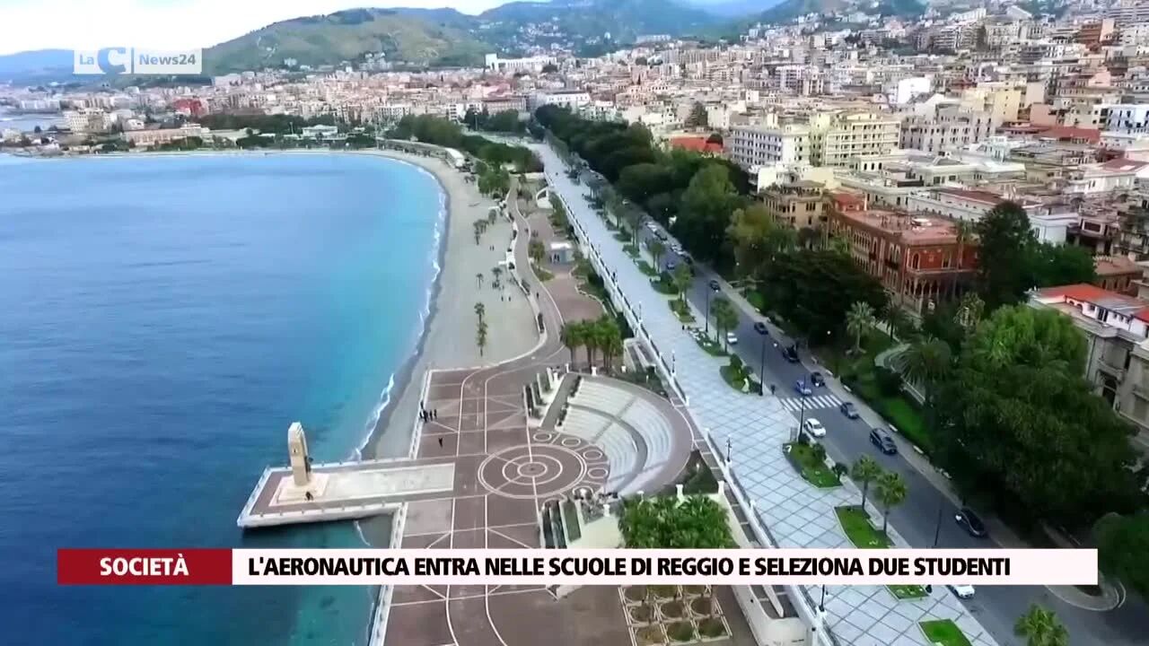 L'aeronautica entra nelle scuole di Reggio e seleziona due studenti