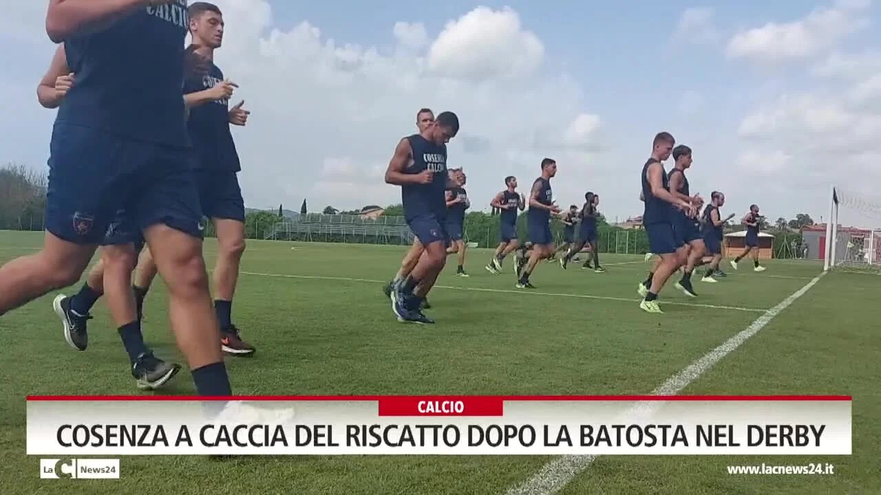 Cosenza a caccia del riscatto dopo la batosta nel derby