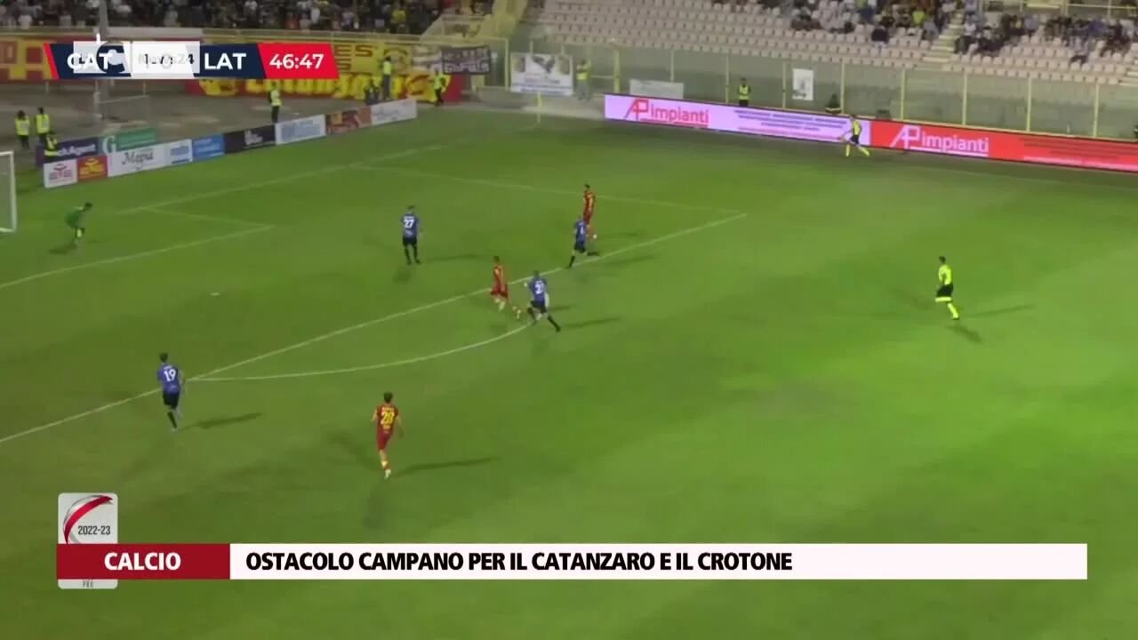 Ostacolo campano per il Catanzaro e il Crotone