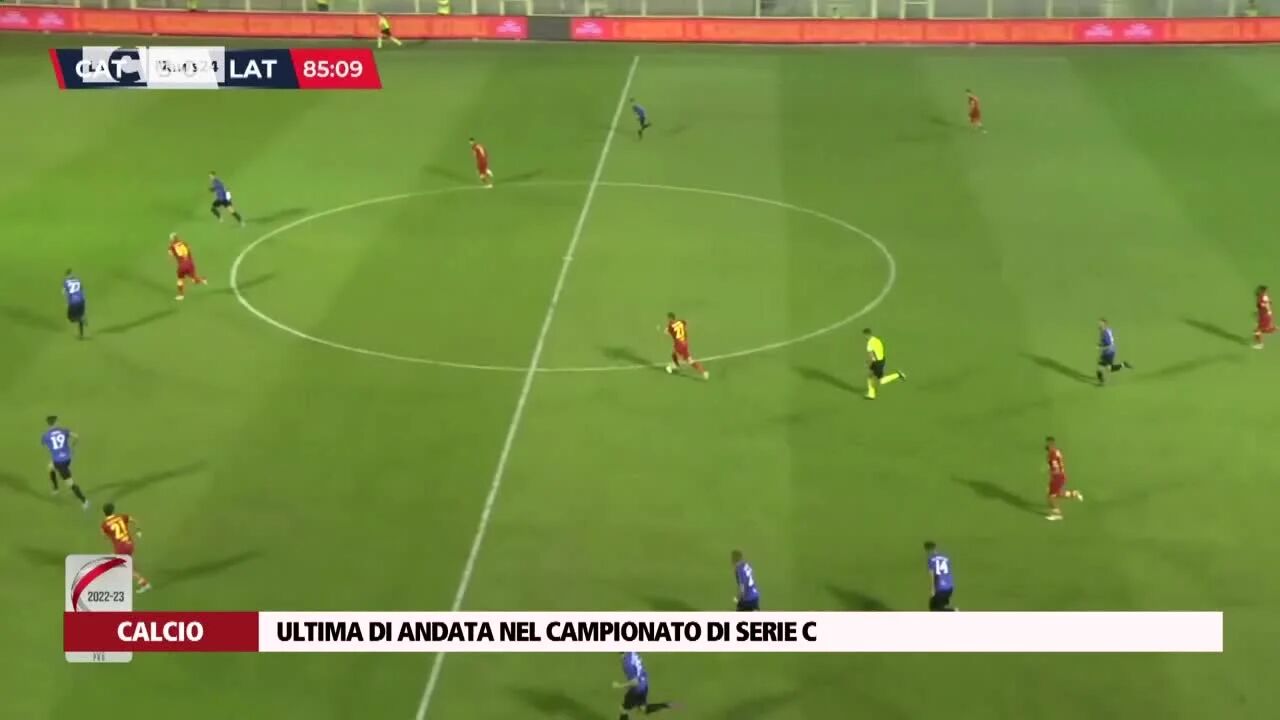 Ultima di andata nel campionato di Serie C