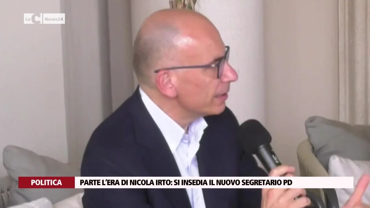 Parte l’era di Nicola Irto: si insedia il nuovo segretario Pd