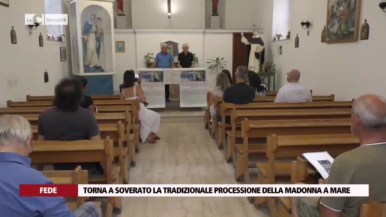 Torna a Soverato la tradizionale processione della Madonna a mare