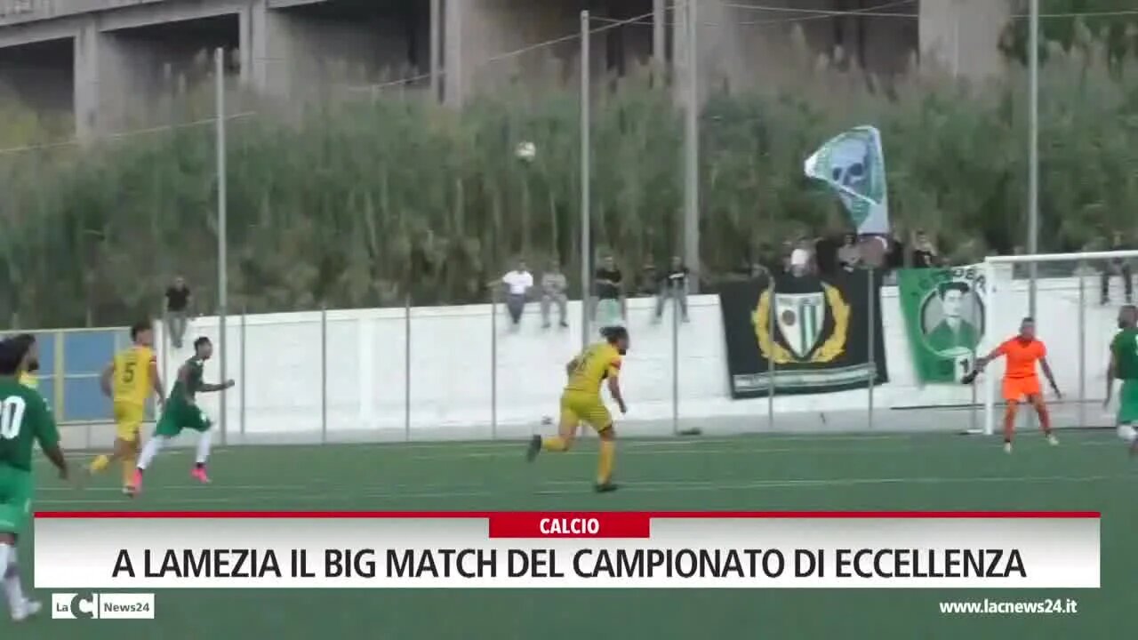 A Lamezia il big match del campionato di Eccellenza