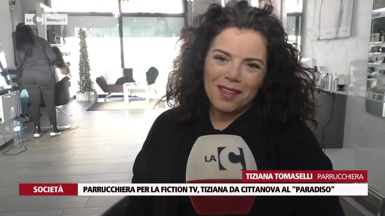 Parrucchiera per la fiction tv, Tiziana da Cittanova al "Paradiso"
