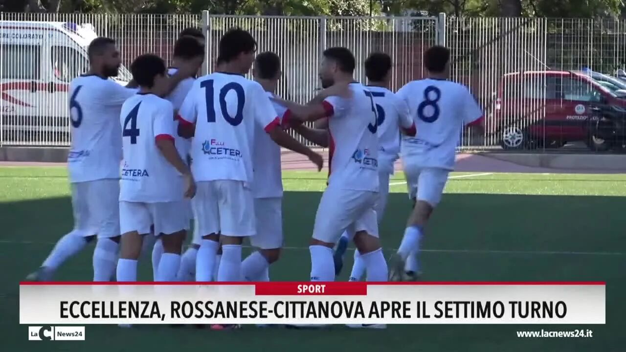 Eccellenza, Rossanese-Cittanova apre il settimo turno