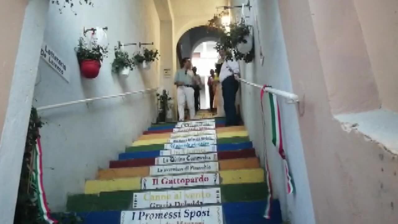 A Tropea inaugurata la “scala dei Libri”