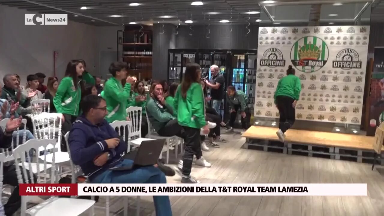 Calcio a5 donne, le ambizioni della T&T Royal Team Lamezia