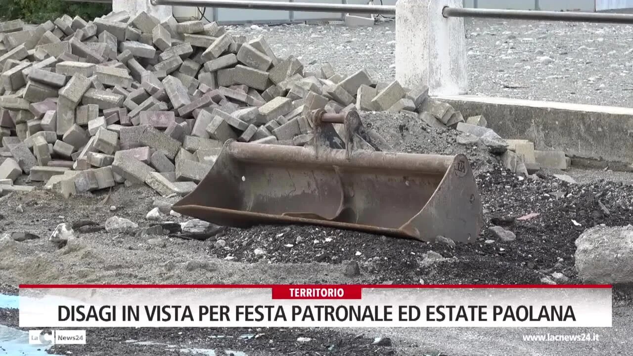 Disagi in vista per festa patronale ed estate paolana