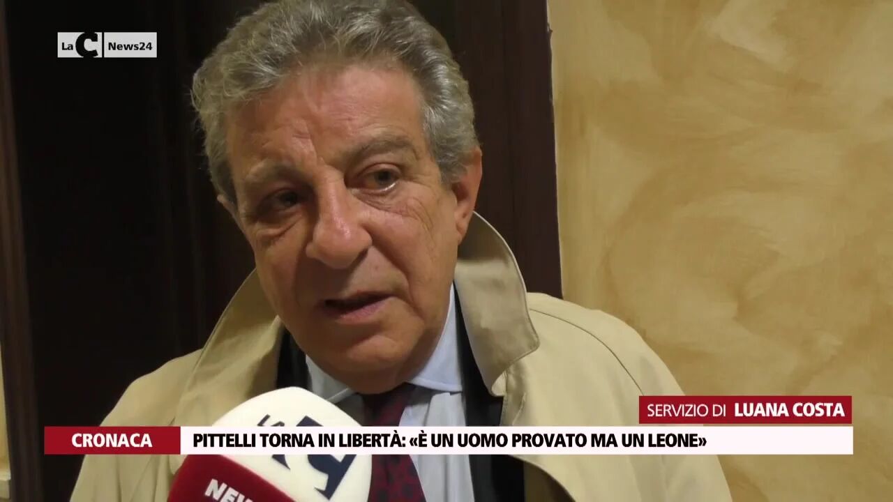 Pittelli torna in libertà «è un uomo provato ma un leone»