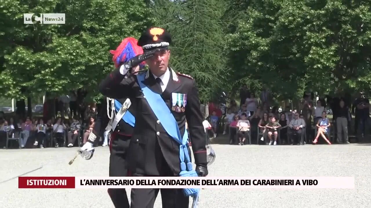 L’anniversario della fondazione dell’Arma dei Carabinieri a Vibo