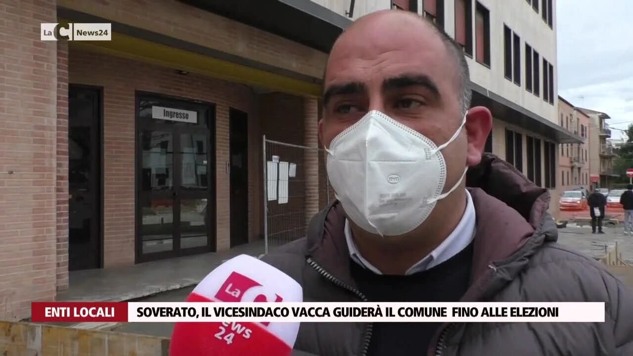 Soverato, il vicesindaco Vacca guiderà il comune fino alle elezioni