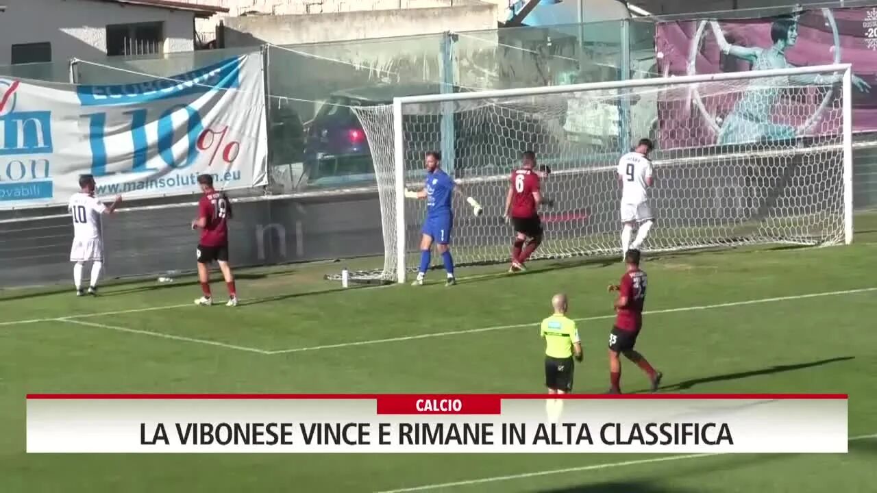 La Vibonese vince e rimane in alta classifica